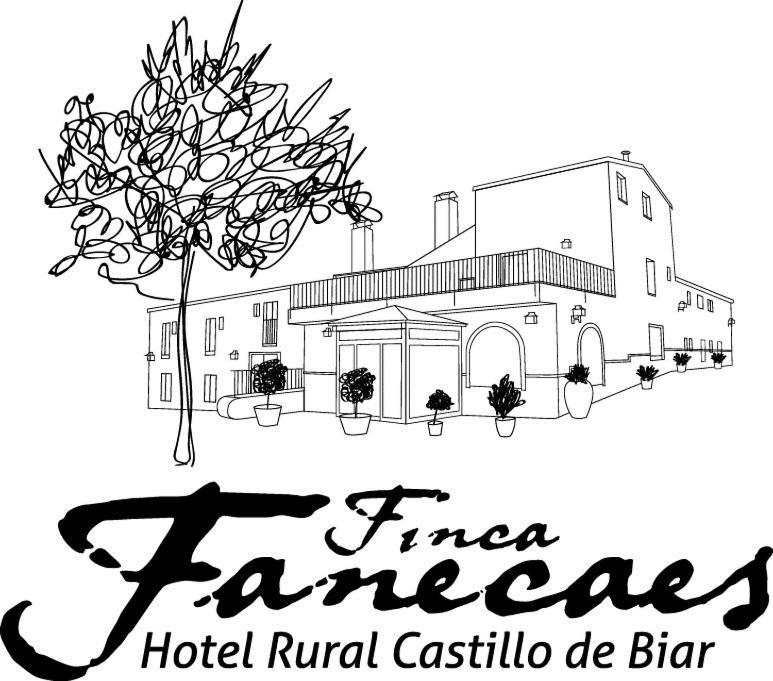 Hotel Rural Castillo De Biar Finca Fanecaes ภายนอก รูปภาพ
