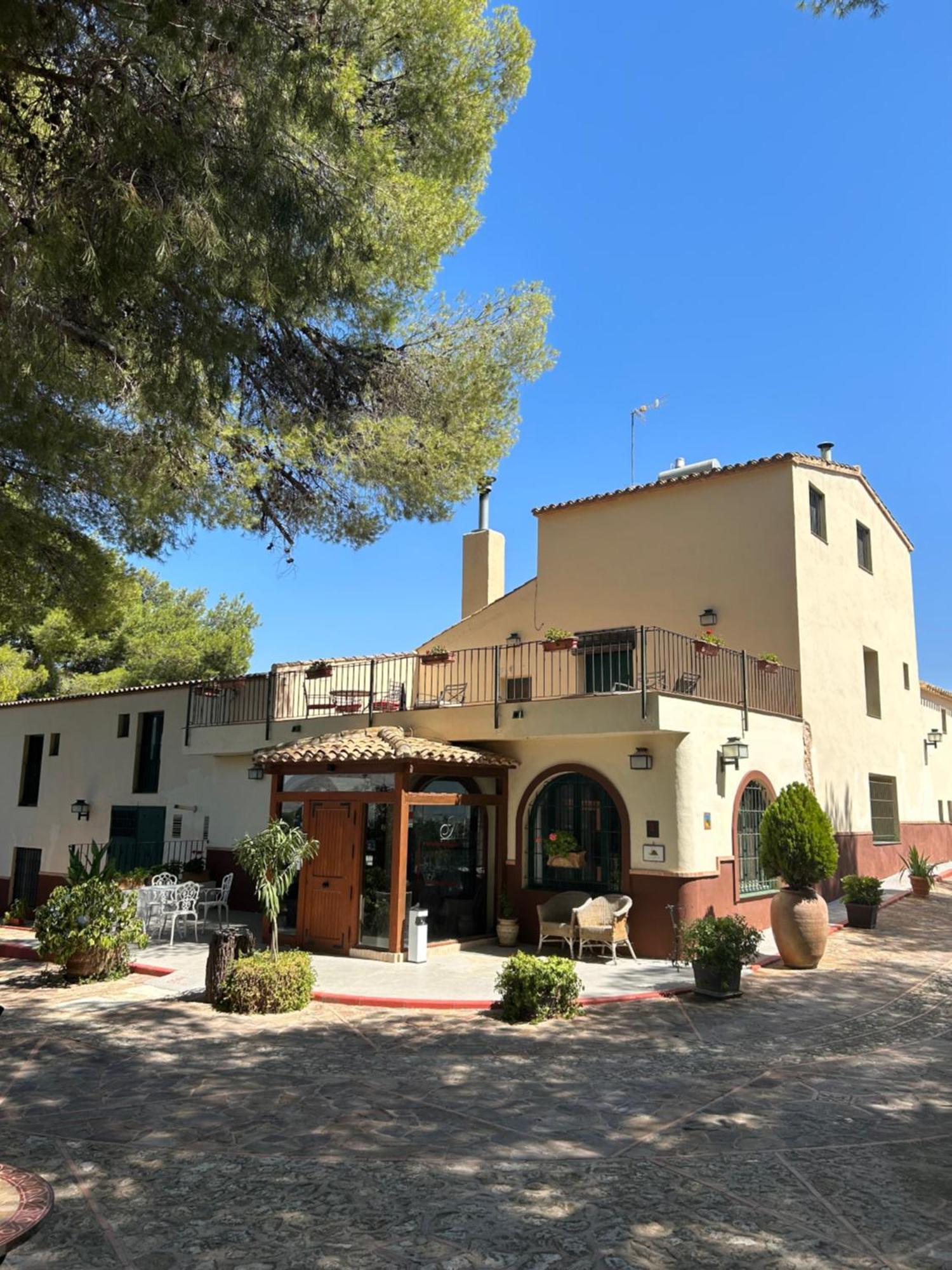 Hotel Rural Castillo De Biar Finca Fanecaes ภายนอก รูปภาพ